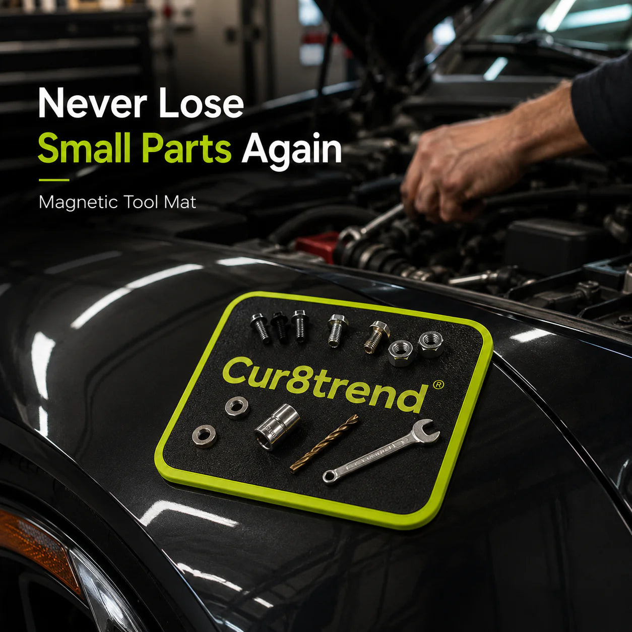 Flexible Magnetic Tool Mat